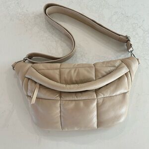 Leather bumbag or crossbody